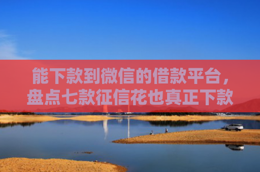 能下款到微信的借款平台，盘点七款征信花也真正下款的网贷