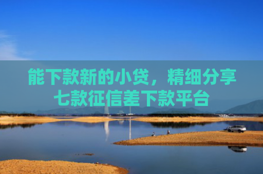 能下款新的小贷，精细分享七款征信差下款平台
