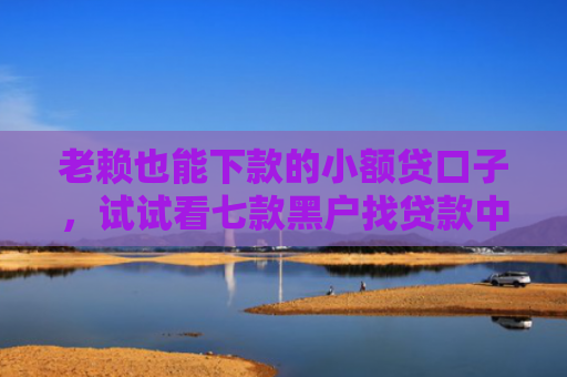老赖也能下款的小额贷口子，试试看七款黑户找贷款中介能下款吗