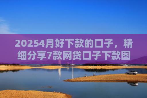 20254月好下款的口子，精细分享7款网贷口子下款图片