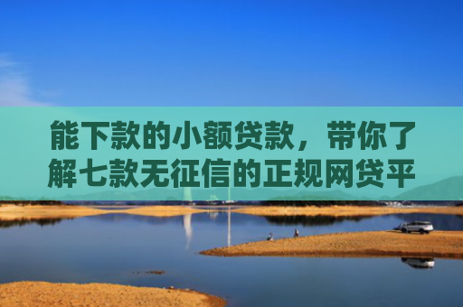 能下款的小额贷款，带你了解七款无征信的正规网贷平台能下款吗