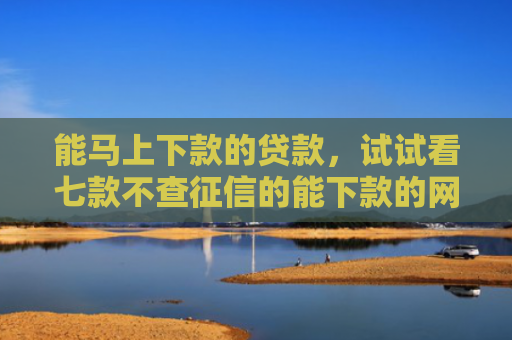 能马上下款的贷款，试试看七款不查征信的能下款的网贷
