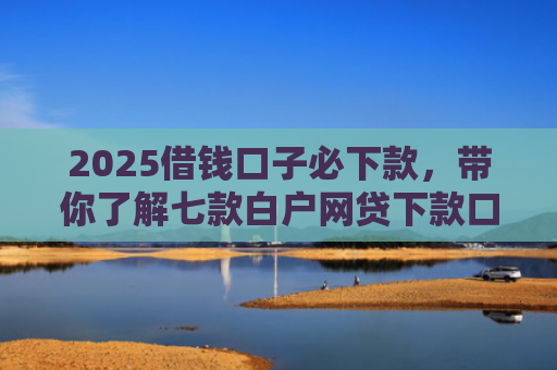 2025借钱口子必下款，带你了解七款白户网贷下款口子