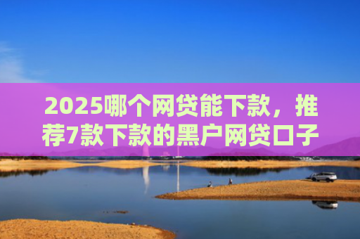 2025哪个网贷能下款，推荐7款下款的黑户网贷口子