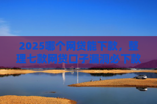 2025哪个网贷能下款，整理七款网贷口子漏洞必下款